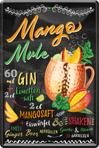 4252024214925	Geschenk Weihnachten, Geburtstage, Feiern, Partys, Grillabende, Namenstag, Feiertag, Mädelsabend, Hochzeit Wohnzimmer, Partykeller, Garage, Praxis, Büro, Café, Hauseingang Alkohol Cocktail Likör Sekt Getränk Alkohol promille schnaps saufen cocktailsSchilderstore24 	 ''Mango Mule''