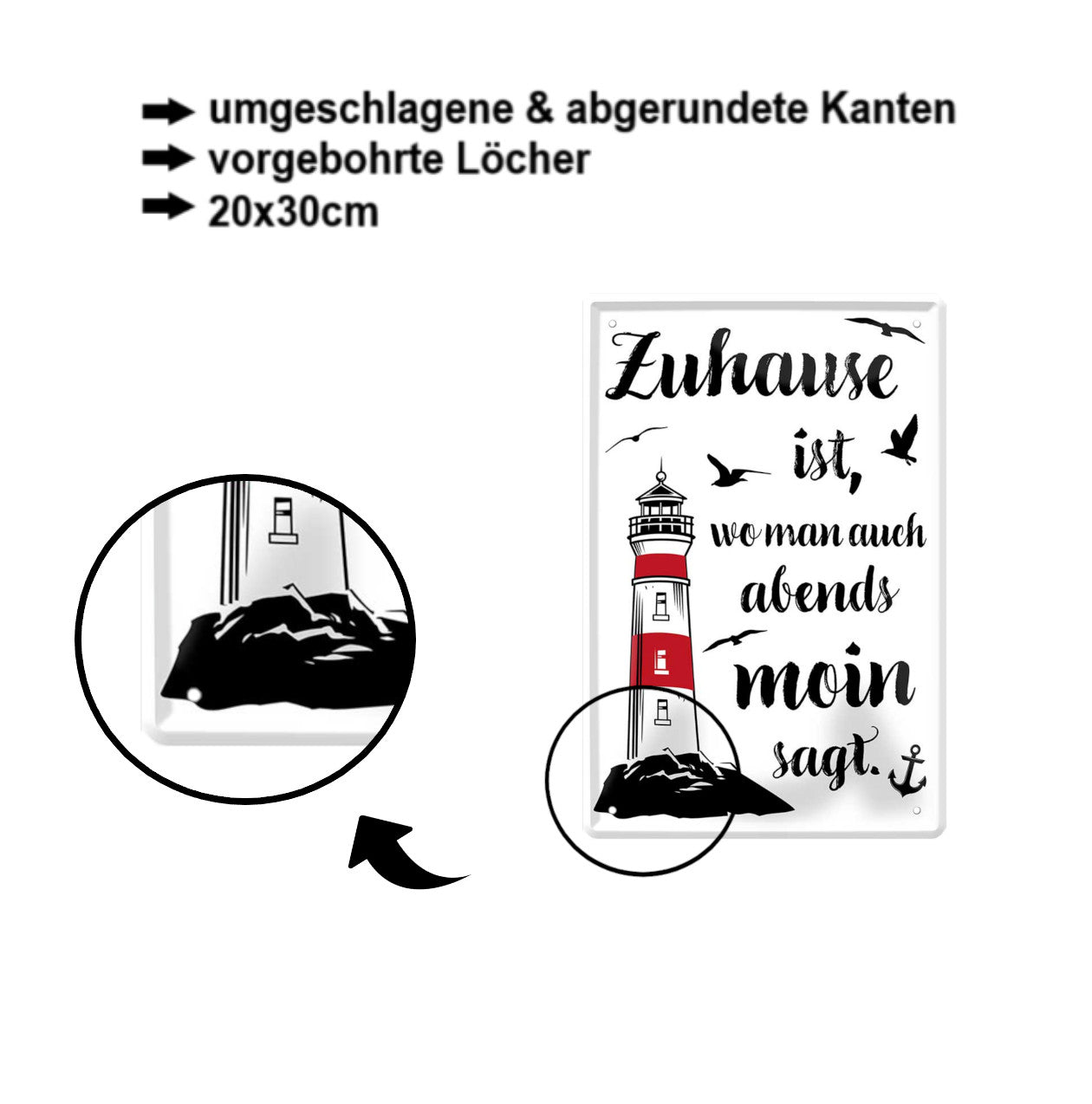 Blechschilder Lustiger Spruch: Norddeutsch Für Anfänger Moin Moin Deko Platt Dialekt Wappen Meer Metallschild Schild Witziges Geschenk zum Geburtstag oder Weihnachten 20x30 cm Blechschilder Lustiger Spruch: Norddeutsch Für Anfänger Moin Moin Deko Platt Dialekt Wappen Meer Metallschild Schild Witziges Geschenk zum Geburtstag oder Weihnachten 20x30 cm