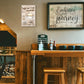 Blechschild ''Cafe au Lait Milchkaffee'' 20x30cm