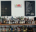 Blechschild ''Alkohol Probleme'' 28x12cm