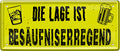 4252024223224 Schilderstore24 Schilderstore24 Blechschilder sind perfekt als Geschenk zu Weihnachten, Geburtstage, Feiern, Partys, Grillabende, Namenstag, Feiertag, Mädelsabend, Hochzeit. Jederzeit stilvoll im Wohnzimmer, Partykeller, Garage, Praxis, Büro, Café, Hauseingang Alkohol Kasten Bier Saufen Getränk Bier Alkohol schaumkrone promille hopfen	 ''Die Lage ist Besäufniserregend''		28x12cm