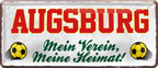 4252024237993		 ''Bayern Mein Verein, meine Heimat'' Schilderstore24 Blechschilder sind perfekt als Geschenk zu Weihnachten, Geburtstage, Feiern, Partys, Grillabende, Namenstag, Feiertag, Mädelsabend, Hochzeit. Jederzeit stilvoll im Wohnzimmer, Partykeller, Garage, Praxis, Büro, Café, Hauseingang Fußball Mannschaft Verein Bolzen Ball sport liga kicken stadion freizeit