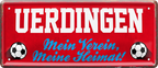 4252024238518		 ''Uerdingen Mein Verein, meine Heimat'' Schilderstore24 Blechschilder sind perfekt als Geschenk zu Weihnachten, Geburtstage, Feiern, Partys, Grillabende, Namenstag, Feiertag, Mädelsabend, Hochzeit. Jederzeit stilvoll im Wohnzimmer, Partykeller, Garage, Praxis, Büro, Café, Hauseingang Fußball Mannschaft Verein Bolzen Ball sport liga kicken stadion freizeit
