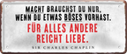 4252024239102		 ''Macht brauchst du nur wenn du böses vorhast'' Schilderstore24 Blechschilder sind perfekt als Geschenk zu Weihnachten, Geburtstage, Feiern, Partys, Grillabende, Namenstag, Feiertag, Mädelsabend, Hochzeit. Jederzeit stilvoll im Wohnzimmer, Partykeller, Garage, Praxis, Büro, Café, Hauseingang Sex Anzüglich Zweideutig Romantik Brüste sinnlich schnulzig romantisch versaut pinup