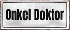 4252024237887		 ''Onkel Doktor'' Schilderstore24 Blechschilder sind perfekt als Geschenk zu Weihnachten, Geburtstage, Feiern, Partys, Grillabende, Namenstag, Feiertag, Mädelsabend, Hochzeit. Jederzeit stilvoll im Wohnzimmer, Partykeller, Garage, Praxis, Büro, Café, Hauseingang Familie Zuhause Eltern Geschwister oma opa familie mama papa geschwister