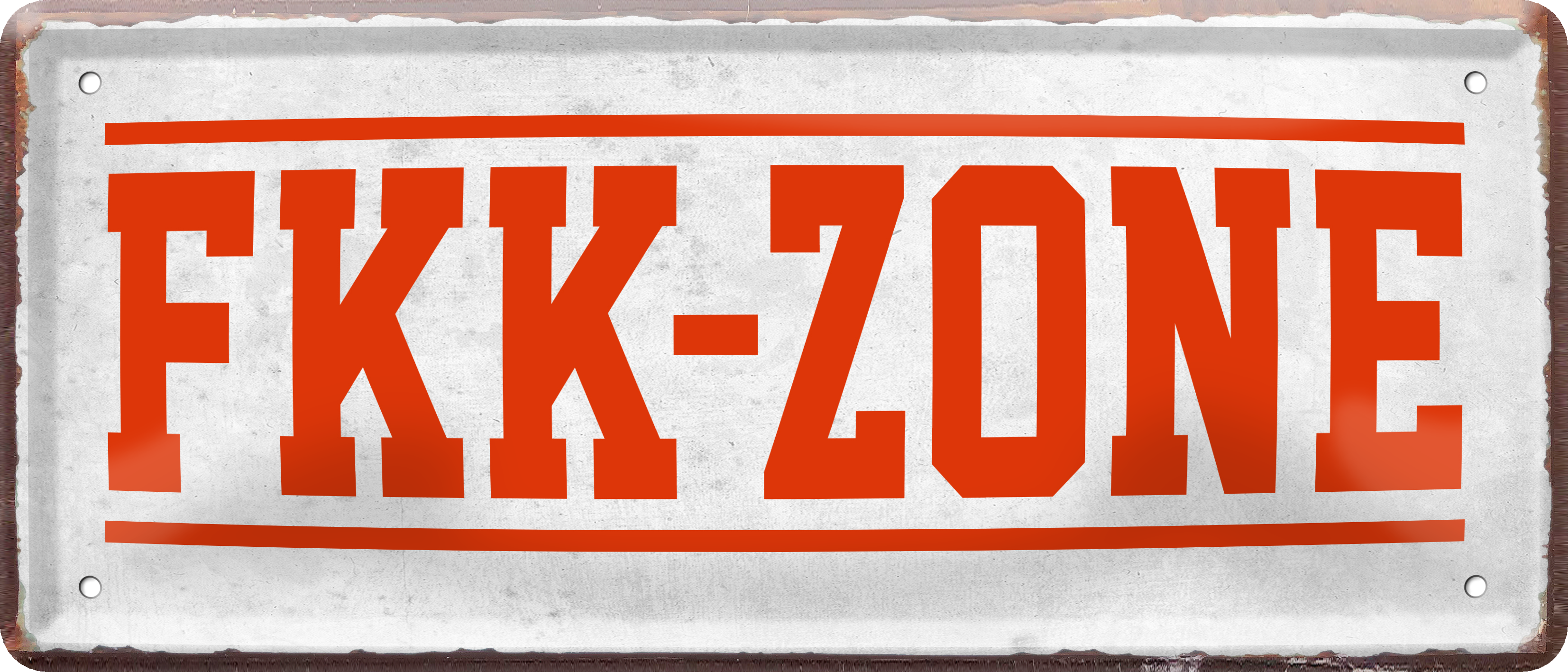 4252024237290		 ''FKK Zone'' Schilderstore24 Blechschilder sind perfekt als Geschenk zu Weihnachten, Geburtstage, Feiern, Partys, Grillabende, Namenstag, Feiertag, Mädelsabend, Hochzeit. Jederzeit stilvoll im Wohnzimmer, Partykeller, Garage, Praxis, Büro, Café, Hauseingang Sex Anzüglich Zweideutig Romantik Brüste sinnlich schnulzig romantisch versaut pinup