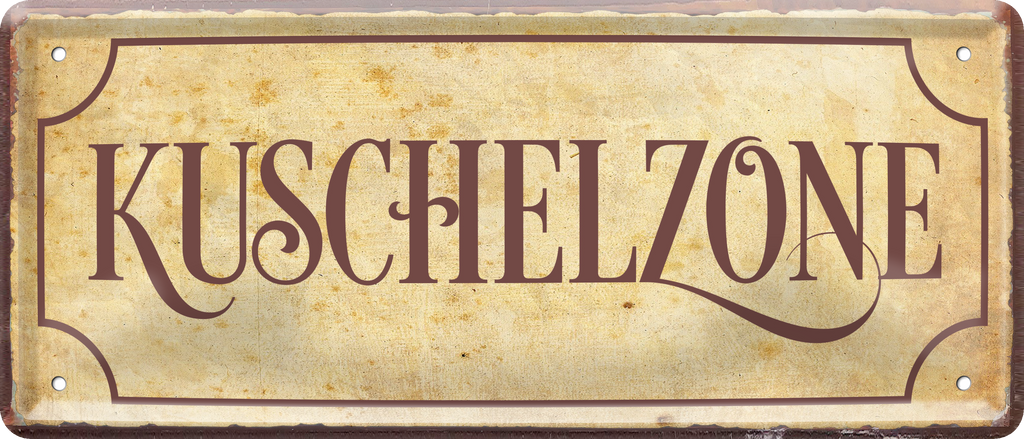 4252024238730		 ''Kuschelzone'' Schilderstore24 Blechschilder sind perfekt als Geschenk zu Weihnachten, Geburtstage, Feiern, Partys, Grillabende, Namenstag, Feiertag, Mädelsabend, Hochzeit. Jederzeit stilvoll im Wohnzimmer, Partykeller, Garage, Praxis, Büro, Café, Hauseingang Küche Haushalt Willkommen Eigenheim heim essen haus kochen herzlich Zuhause putzen
