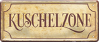 4252024238730		 ''Kuschelzone'' Schilderstore24 Blechschilder sind perfekt als Geschenk zu Weihnachten, Geburtstage, Feiern, Partys, Grillabende, Namenstag, Feiertag, Mädelsabend, Hochzeit. Jederzeit stilvoll im Wohnzimmer, Partykeller, Garage, Praxis, Büro, Café, Hauseingang Küche Haushalt Willkommen Eigenheim heim essen haus kochen herzlich Zuhause putzen