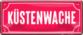 4252024239157		 ''Küstenwache'' Schilderstore24 Blechschilder sind perfekt als Geschenk zu Weihnachten, Geburtstage, Feiern, Partys, Grillabende, Namenstag, Feiertag, Mädelsabend, Hochzeit. Jederzeit stilvoll im Wohnzimmer, Partykeller, Garage, Praxis, Büro, Café, Hauseingang Meer Urlaub Sommer Sandstrand meer wasser strand sand urlaub ferien