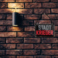 Tin sign "Stadt Krieger" 18x12cm