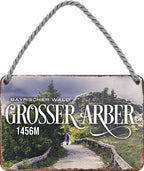 4252024211788 Schilderstore24 Schilderstore24 Blechschilder sind perfekt als Geschenk zu Weihnachten, Geburtstage, Feiern, Partys, Grillabende, Namenstag, Feiertag, Mädelsabend, Hochzeit. Jederzeit stilvoll im Wohnzimmer, Partykeller, Garage, Praxis, Büro, Café, Hauseingang Landschaften Orte Städte Länder Urlaub See berge burgen schloss tal denkmal freizeit meer	 ''Grosser Arber''		18x12cm