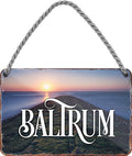 4252024211641 Schilderstore24 	Schilderstore24 Blechschilder sind perfekt als Geschenk zu Weihnachten, Geburtstage, Feiern, Partys, Grillabende, Namenstag, Feiertag, Mädelsabend, Hochzeit. Jederzeit stilvoll im Wohnzimmer, Partykeller, Garage, Praxis, Büro, Café, Hauseingang Landschaften Orte Städte Länder Urlaub See berge burgen schloss tal denkmal freizeit meer ''Baltrum''		18x12cm