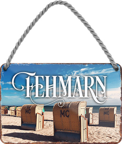 4252024211740 Schilderstore24 	Schilderstore24 Blechschilder sind perfekt als Geschenk zu Weihnachten, Geburtstage, Feiern, Partys, Grillabende, Namenstag, Feiertag, Mädelsabend, Hochzeit. Jederzeit stilvoll im Wohnzimmer, Partykeller, Garage, Praxis, Büro, Café, Hauseingang Landschaften Orte Städte Länder Urlaub See berge burgen schloss tal denkmal freizeit meer ''Fehmarn''		18x12cm