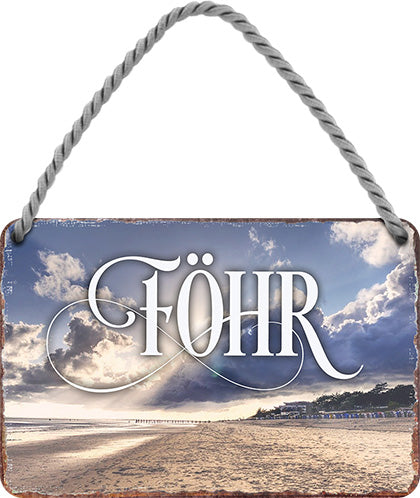 4252024211764 Schilderstore24 Schilderstore24 Blechschilder sind perfekt als Geschenk zu Weihnachten, Geburtstage, Feiern, Partys, Grillabende, Namenstag, Feiertag, Mädelsabend, Hochzeit. Jederzeit stilvoll im Wohnzimmer, Partykeller, Garage, Praxis, Büro, Café, Hauseingang Landschaften Orte Städte Länder Urlaub See berge burgen schloss tal denkmal freizeit meer	 ''Föhr''		18x12cm