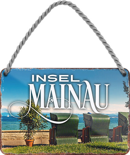4252024211870 Schilderstore24 	Schilderstore24 Blechschilder sind perfekt als Geschenk zu Weihnachten, Geburtstage, Feiern, Partys, Grillabende, Namenstag, Feiertag, Mädelsabend, Hochzeit. Jederzeit stilvoll im Wohnzimmer, Partykeller, Garage, Praxis, Büro, Café, Hauseingang Landschaften Orte Städte Länder Urlaub See berge burgen schloss tal denkmal freizeit meer ''Mainau''		18x12cm