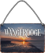 4252024212099 Schilderstore24 Schilderstore24 Blechschilder sind perfekt als Geschenk zu Weihnachten, Geburtstage, Feiern, Partys, Grillabende, Namenstag, Feiertag, Mädelsabend, Hochzeit. Jederzeit stilvoll im Wohnzimmer, Partykeller, Garage, Praxis, Büro, Café, Hauseingang Landschaften Orte Städte Länder Urlaub See berge burgen schloss tal denkmal freizeit meer	 ''Wangerooge''		18x12cm