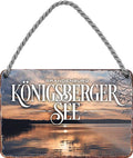 4252024211832 Schilderstore24 Schilderstore24 Blechschilder sind perfekt als Geschenk zu Weihnachten, Geburtstage, Feiern, Partys, Grillabende, Namenstag, Feiertag, Mädelsabend, Hochzeit. Jederzeit stilvoll im Wohnzimmer, Partykeller, Garage, Praxis, Büro, Café, Hauseingang Landschaften Orte Städte Länder Urlaub See berge burgen schloss tal denkmal freizeit meer	 ''Königsberger See''		18x12cm