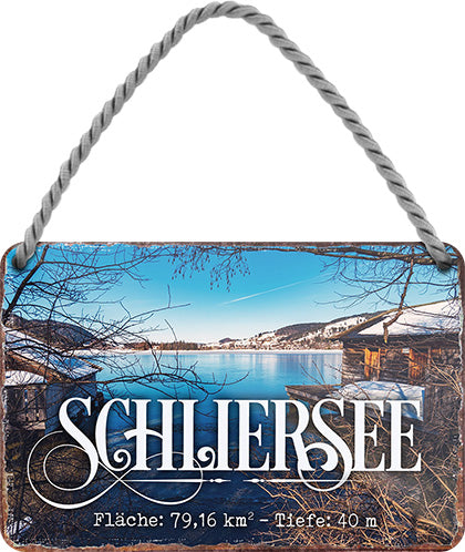 4252024211993 Schilderstore24 Schilderstore24 Blechschilder sind perfekt als Geschenk zu Weihnachten, Geburtstage, Feiern, Partys, Grillabende, Namenstag, Feiertag, Mädelsabend, Hochzeit. Jederzeit stilvoll im Wohnzimmer, Partykeller, Garage, Praxis, Büro, Café, Hauseingang Landschaften Orte Städte Länder Urlaub See berge burgen schloss tal denkmal freizeit meer	 ''Schliersee''		18x12cm