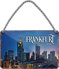 4252024212273 Schilderstore24 Schilderstore24 Blechschilder sind perfekt als Geschenk zu Weihnachten, Geburtstage, Feiern, Partys, Grillabende, Namenstag, Feiertag, Mädelsabend, Hochzeit. Jederzeit stilvoll im Wohnzimmer, Partykeller, Garage, Praxis, Büro, Café, Hauseingang Landschaften Orte Städte Länder Urlaub See berge burgen schloss tal denkmal freizeit meer	 ''Frankfurt''		18x12cm