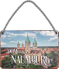 4252024211733 Schilderstore24 Schilderstore24 Blechschilder sind perfekt als Geschenk zu Weihnachten, Geburtstage, Feiern, Partys, Grillabende, Namenstag, Feiertag, Mädelsabend, Hochzeit. Jederzeit stilvoll im Wohnzimmer, Partykeller, Garage, Praxis, Büro, Café, Hauseingang Landschaften Orte Städte Länder Urlaub See berge burgen schloss tal denkmal freizeit meer	 ''Dom von Naumburg''		18x12cm