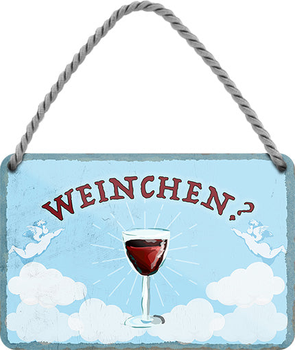 4252024201147 Schilderstore24 Schilderstore24 Blechschilder sind perfekt als Geschenk zu Weihnachten, Geburtstage, Feiern, Partys, Grillabende, Namenstag, Feiertag, Mädelsabend, Hochzeit. Jederzeit stilvoll im Wohnzimmer, Partykeller, Garage, Praxis, Büro, Café, Hauseingang Alkohol Cocktail Bier Sekt Getränk Bier Alkohol schnaps promille tequila   	 ''Weinchen''		18x12cm