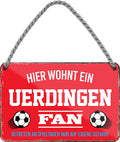 4252024204766 Schilderstore24 Schilderstore24 Blechschilder sind perfekt als Geschenk zu Weihnachten, Geburtstage, Feiern, Partys, Grillabende, Namenstag, Feiertag, Mädelsabend, Hochzeit. Jederzeit stilvoll im Wohnzimmer, Partykeller, Garage, Praxis, Büro, Café, Hauseingang Fußball Mannschaft Verein Bolzen Ball sport liga kicken stadion freizeit	 ''Uerdingen Fan''		18x12cm