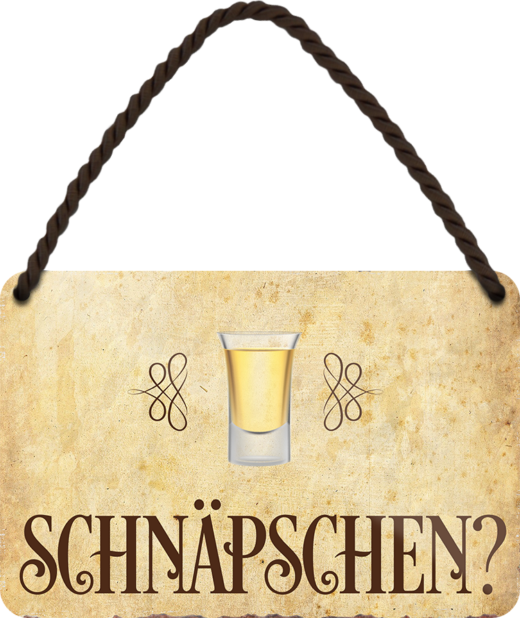 4252024201291	Geschenk Weihnachten, Geburtstage, Feiern, Partys, Grillabende, Namenstag, Feiertag, Mädelsabend, Hochzeit Wohnzimmer, Partykeller, Garage, Praxis, Büro, Café, Hauseingang Alkohol Cocktail Bier Sekt Getränk Bier Alkohol schnaps promille tequila   Schilderstore24 	 ''Schnäpschen''