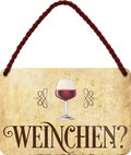 4252024201314Geschenk Weihnachten, Geburtstage, Feiern, Partys, Grillabende, Namenstag, Feiertag, Mädelsabend, Hochzeit Wohnzimmer, Partykeller, Garage, Praxis, Büro, Café, Hauseingang Alkohol Cocktail Bier Sekt Getränk Bier Alkohol schnaps promille tequila   	Schilderstore24 	 ''Weinchen''