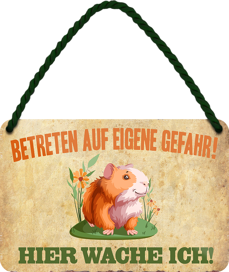 4252024206197 Schilderstore24 Blechschilder sind perfekt als Geschenk zu Weihnachten, Geburtstage, Feiern, Partys, Grillabende, Namenstag, Feiertag, Mädelsabend, Hochzeit. Jederzeit stilvoll im Wohnzimmer, Partykeller, Garage, Praxis, Büro, Café, Hauseingang Haustier Tier Freund knuddelig Zuhause Katze Hund Hamster Meerschwein haustier