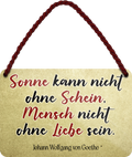 4252024206715 Schilderstore24 Blechschilder sind perfekt als Geschenk zu Weihnachten, Geburtstage, Feiern, Partys, Grillabende, Namenstag, Feiertag, Mädelsabend, Hochzeit. Jederzeit stilvoll im Wohnzimmer, Partykeller, Garage, Praxis, Büro, Café, Hauseingang Weisheiten Leben Sprichwörter Tipp wahrheit sprichwort tiefsinnig ratschlag