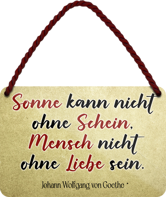 4252024206715 Schilderstore24 Blechschilder sind perfekt als Geschenk zu Weihnachten, Geburtstage, Feiern, Partys, Grillabende, Namenstag, Feiertag, Mädelsabend, Hochzeit. Jederzeit stilvoll im Wohnzimmer, Partykeller, Garage, Praxis, Büro, Café, Hauseingang Weisheiten Leben Sprichwörter Tipp wahrheit sprichwort tiefsinnig ratschlag