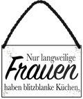 4252024211245 Schilderstore24 Blechschilder sind perfekt als Geschenk zu Weihnachten, Geburtstage, Feiern, Partys, Grillabende, Namenstag, Feiertag, Mädelsabend, Hochzeit. Jederzeit stilvoll im Wohnzimmer, Partykeller, Garage, Praxis, Büro, Café, Hauseingang Sarkasmus Ironie Funny Schwarzer Humor faul dumm fun rente lästern teufel