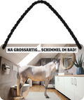 4252024207149 Schilderstore24 Blechschilder sind perfekt als Geschenk zu Weihnachten, Geburtstage, Feiern, Partys, Grillabende, Namenstag, Feiertag, Mädelsabend, Hochzeit. Jederzeit stilvoll im Wohnzimmer, Partykeller, Garage, Praxis, Büro, Café, Hauseingang Nutztier Pferd Reiten Pony Stall sattel ausreiten pferd tier landwirtschaft