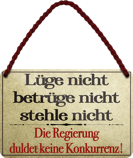 4252024211221 Schilderstore24 Blechschilder sind perfekt als Geschenk zu Weihnachten, Geburtstage, Feiern, Partys, Grillabende, Namenstag, Feiertag, Mädelsabend, Hochzeit. Jederzeit stilvoll im Wohnzimmer, Partykeller, Garage, Praxis, Büro, Café, Hauseingang Sarkasmus Ironie Funny Schwarzer Humor faul dumm fun rente lästern teufel