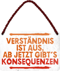 4252024211276 Schilderstore24 Blechschilder sind perfekt als Geschenk zu Weihnachten, Geburtstage, Feiern, Partys, Grillabende, Namenstag, Feiertag, Mädelsabend, Hochzeit. Jederzeit stilvoll im Wohnzimmer, Partykeller, Garage, Praxis, Büro, Café, Hauseingang Sarkasmus Ironie Funny Schwarzer Humor faul dumm fun rente lästern teufel