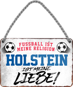4252024205091Geschenk zu Weihnachten, Geburtstage, Feiern, Partys, Grillabende, Namenstag, Feiertag, Mädelsabend, Hochzeit Wohnzimmer, Partykeller, Garage, Praxis, Büro, Café, Hauseingang Fußball Mannschaft Verein Bolzen Ball sport liga kicken stadion freizeit	Schilderstore24 	 ''Holstein ist meine Liebe!''	
