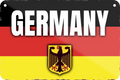 4252024235234	Schilderstore36	 ''Germany Flagge'' Schilderstore24 Blechschilder sind perfekt als Geschenk zu Weihnachten, Geburtstage, Feiern, Partys, Grillabende, Namenstag, Feiertag, Mädelsabend, Hochzeit. Jederzeit stilvoll im Wohnzimmer, Partykeller, Garage, Praxis, Büro, Café, Hauseingang Sarkasmus Ironie Funny Schwarzer Humor faul dumm fun rente lästern teufel