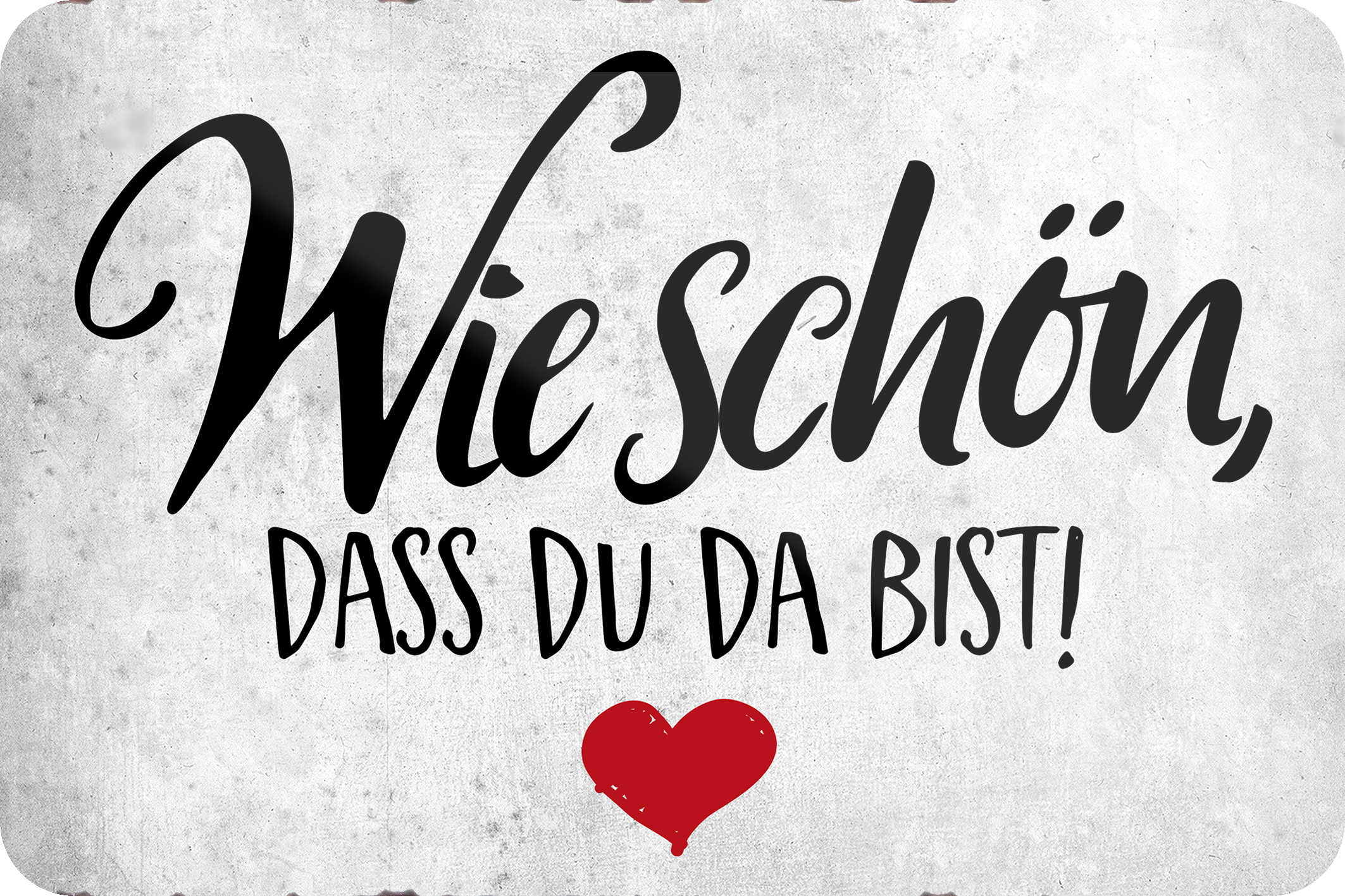4252024235753		 ''Wie schön das du da bist'' Schilderstore24 Blechschilder sind perfekt als Geschenk zu Weihnachten, Geburtstage, Feiern, Partys, Grillabende, Namenstag, Feiertag, Mädelsabend, Hochzeit. Jederzeit stilvoll im Wohnzimmer, Partykeller, Garage, Praxis, Büro, Café, Hauseingang Weisheiten Leben Sprichwörter Tipp wahrheit sprichwort tiefsinnig ratschlag