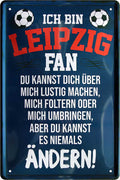 4252024216349 Schilderstore24 Schilderstore24 Blechschilder sind perfekt als Geschenk zu Weihnachten, Geburtstage, Feiern, Partys, Grillabende, Namenstag, Feiertag, Mädelsabend, Hochzeit. Jederzeit stilvoll im Wohnzimmer, Partykeller, Garage, Praxis, Büro, Café, Hauseingang Fußball Mannschaft Verein Bolzen Ball sport liga kicken stadion freizeit	 ''Leipzig Fan ´19''		20x30cm
