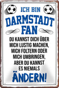 4252024216240 Schilderstore24 Schilderstore24 Blechschilder sind perfekt als Geschenk zu Weihnachten, Geburtstage, Feiern, Partys, Grillabende, Namenstag, Feiertag, Mädelsabend, Hochzeit. Jederzeit stilvoll im Wohnzimmer, Partykeller, Garage, Praxis, Büro, Café, Hauseingang Fußball Mannschaft Verein Bolzen Ball sport liga kicken stadion freizeit	 ''Darmstadt Fan ´19''		20x30cm