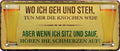 4252024223170 Schilderstore24 	Schilderstore24 Blechschilder sind perfekt als Geschenk zu Weihnachten, Geburtstage, Feiern, Partys, Grillabende, Namenstag, Feiertag, Mädelsabend, Hochzeit. Jederzeit stilvoll im Wohnzimmer, Partykeller, Garage, Praxis, Büro, Café, Hauseingang Alkohol Kasten Bier Saufen Getränk Bier Alkohol schaumkrone promille hopfen ''Wo ich geh und steh.. aber wenn ich sitz und sauf''		28x12cm