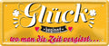 4252024224979 Schilderstore24 Schilderstore24 Blechschilder sind perfekt als Geschenk zu Weihnachten, Geburtstage, Feiern, Partys, Grillabende, Namenstag, Feiertag, Mädelsabend, Hochzeit. Jederzeit stilvoll im Wohnzimmer, Partykeller, Garage, Praxis, Büro, Café, Hauseingang Weisheiten Leben Sprichwörter Tipp wahrheit sprichwort tiefsinnig ratschlag	 ''Glück beginnt wenn man die Zeit vergisst''		28x12cm