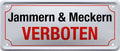 4252024227895 Schilderstore24 Schilderstore24 Blechschilder sind perfekt als Geschenk zu Weihnachten, Geburtstage, Feiern, Partys, Grillabende, Namenstag, Feiertag, Mädelsabend, Hochzeit. Jederzeit stilvoll im Wohnzimmer, Partykeller, Garage, Praxis, Büro, Café, Hauseingang Küche Haushalt Willkommen Eigenheim heim essen haus kochen herzlich Zuhause putzen	 ''Jammern&meckern verboten''		28x12cm