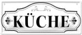 4252024227918 Schilderstore24 	Schilderstore24 Blechschilder sind perfekt als Geschenk zu Weihnachten, Geburtstage, Feiern, Partys, Grillabende, Namenstag, Feiertag, Mädelsabend, Hochzeit. Jederzeit stilvoll im Wohnzimmer, Partykeller, Garage, Praxis, Büro, Café, Hauseingang Küche Haushalt Willkommen Eigenheim heim essen haus kochen herzlich Zuhause putzen ''Küche''		28x12cm