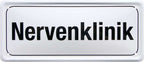 4252024226225 Schilderstore24 Schilderstore24 Blechschilder sind perfekt als Geschenk zu Weihnachten, Geburtstage, Feiern, Partys, Grillabende, Namenstag, Feiertag, Mädelsabend, Hochzeit. Jederzeit stilvoll im Wohnzimmer, Partykeller, Garage, Praxis, Büro, Café, Hauseingang Sarkasmus Ironie Funny Schwarzer Humor faul dumm fun rente lästern teufel	 ''Nervenklinik''		28x12cm