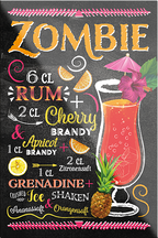 4252024229714	Schilderstore24	 ''Zombie''Schilderstore24 Blechschilder sind perfekt als Geschenk zu Weihnachten, Geburtstage, Feiern, Partys, Grillabende, Namenstag, Feiertag, Mädelsabend, Hochzeit. Jederzeit stilvoll im Wohnzimmer, Partykeller, Garage, Praxis, Büro, Café, Hauseingang Alkohol Cocktail Likör Sekt Getränk Alkohol promille schnaps saufen cocktails