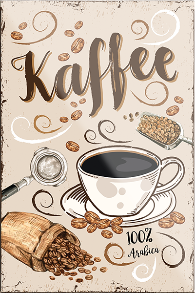 4252024230888	Schilderstore24	 ''Kaffee''Schilderstore24 Blechschilder sind perfekt als Geschenk zu Weihnachten, Geburtstage, Feiern, Partys, Grillabende, Namenstag, Feiertag, Mädelsabend, Hochzeit. Jederzeit stilvoll im Wohnzimmer, Partykeller, Garage, Praxis, Büro, Café, Hauseingang Lebensmittel Kaffee Kuchen Sucht café coffee kaffeemaschine getränk essen