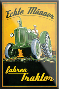 4252024231120	Schilderstore24	 ''Echte Männer fahren Traktor''Schilderstore24 Blechschilder sind perfekt als Geschenk zu Weihnachten, Geburtstage, Feiern, Partys, Grillabende, Namenstag, Feiertag, Mädelsabend, Hochzeit. Jederzeit stilvoll im Wohnzimmer, Partykeller, Garage, Praxis, Büro, Café, Hauseingang Traktor Maschine Landmaschine Feld bauer landwirt landwirtschaft schlepper