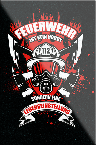 4252024230154	Schilderstore24	 ''Feuerwehr ist kein Hobby Lebenseinstellung''Schilderstore24 Blechschilder sind perfekt als Geschenk zu Weihnachten, Geburtstage, Feiern, Partys, Grillabende, Namenstag, Feiertag, Mädelsabend, Hochzeit. Jederzeit stilvoll im Wohnzimmer, Partykeller, Garage, Praxis, Büro, Café, Hauseingang Feuerwehr Feuer Brand Schutz Rettung freiwillige Alarm rettungsdienst hilfe feuer