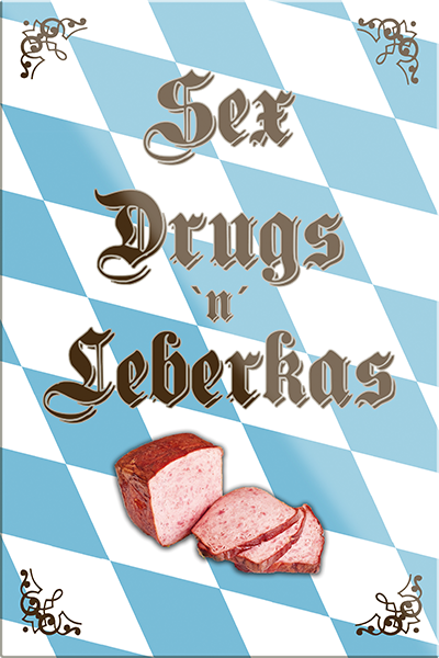 4252024230031	Schilderstore24	 ''Sex Drugs Leberkas''Schilderstore24 Blechschilder sind perfekt als Geschenk zu Weihnachten, Geburtstage, Feiern, Partys, Grillabende, Namenstag, Feiertag, Mädelsabend, Hochzeit. Jederzeit stilvoll im Wohnzimmer, Partykeller, Garage, Praxis, Büro, Café, Hauseingang Lebensmittel Kaffee Kuchen Tee Grill crepes teigware süßigkeit essen grill wurst